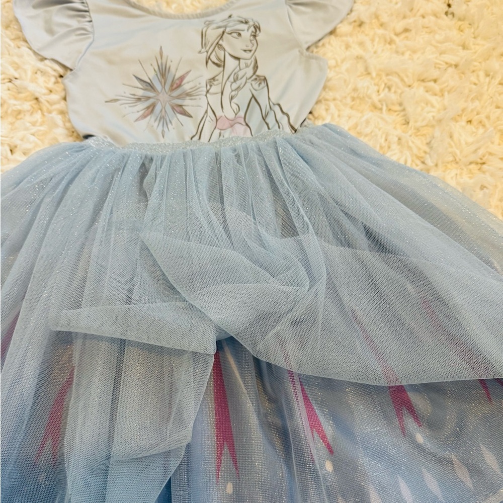 Disney Frozen Elsa Blue and Pink Costume Dress